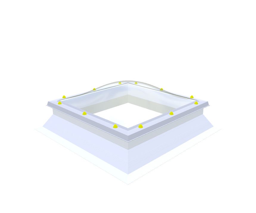 PVC-Aufsatzkranz 1300 x 2500